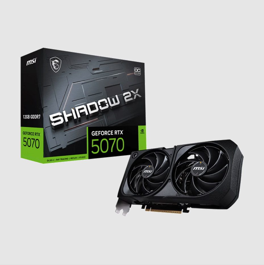微星 RTX5070 幻影师 2X  12G